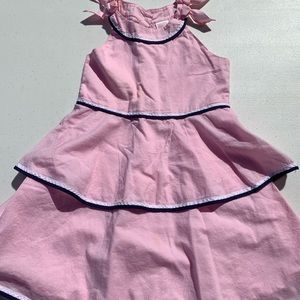 Janie and Jack size 4 pink tiered dress
